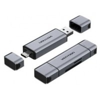 LECTOR TARJETAS EXTERNO USB 3.0 NEGRO VENTION (Espera 4 dias)