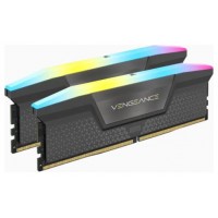 MEMORIA CORSAIR DDR5 64GB 2X32GB PC5200 VENGEANCE RGB CMH64GX5M2B5200Z40K (Espera 4 dias)