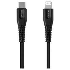 CABLE LIGHTNING A USB(C) CANYON 1.2M NEGRO