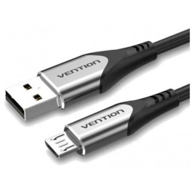CABLE USB 2.0 A MICRO USB M-M 0.25 M GRIS VENTION (Espera 4 dias)
