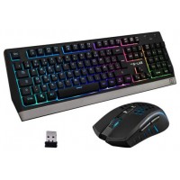 THE G-LAB WIRELESS GAMING COMBO - MOUSE + KEYBOARD - SPANISH LAYOUT (COMBO-TUNGSTEN/SP) (Espera 4 dias)