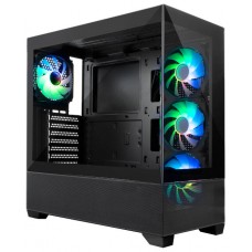 COOLBOX CHASIS ATX GA250 CRISTAL 4XVENT.ARGB