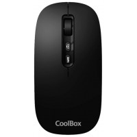RATON COOLBOX INALAMBRICO W02 IA BLACK RECARGABLE