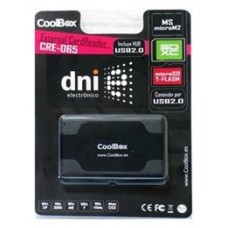 LECTOR TARJETA MEMORIA EXTERNO CRE-065 COOLBOX DNIe