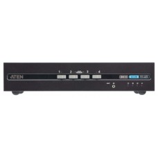 ATEN Switch KVM de seguridad avanzada DVI dual display USB de 4 puertos (compatible con PSD PP v4.0) (Espera 4 dias)