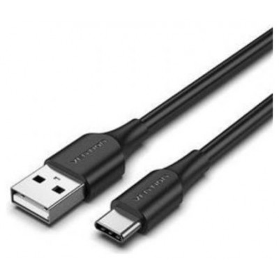 CABLE USB-C A USB-A 0.50 M NEGRO VENTION (Espera 4 dias)