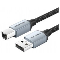 CABLE USB 2.0 IMPRESORA TIPO USB A/M-B/M 1 M GRIS VENTION (Espera 4 dias)