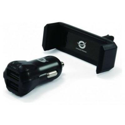 CARGADOR DE COCHE CONCEPTRONIC 5V 2xUSB  PARA COCHE