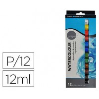 SET ACUARELAS 12X 12ML SIMPLY DALER ROWNEY D134500100 (Espera 4 dias)