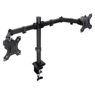 SOPORTE MESA GIRA INCLI 2 BRAZOS 17-27" NEGRO (Espera 4 dias)