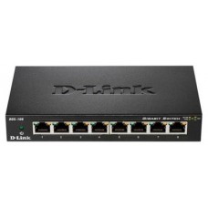 SWITCH D-LINK  8P DGS-108/E 10/100/1000 METAL SOHO
