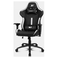 DRIFT DR350 Butaca para jugar Asiento acolchado Negro, Blanco (Espera 4 dias)