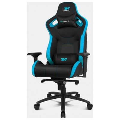 DRIFT DR600BL silla para videojuegos Butaca para jugar Asiento acolchado Negro, Azul (Espera 4 dias)