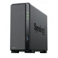 NAS SYNOLOGY 1 BAY DS124 1GB 2 x USB 3.2 1 x RJ45 GIGA (Espera 4 dias)