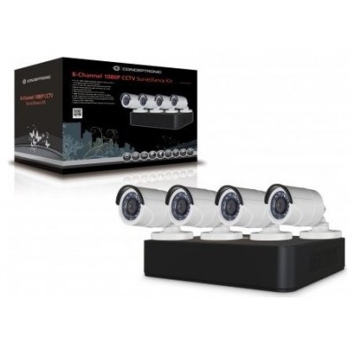 KIT VIDEOVIGILANCIA 1080P LEVEL ONE DSK-4001 4 CANALES