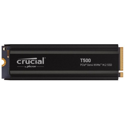 Crucial T500 SSD 4TB PCIe NVMe 4.0 x4 con HS Crucial T500 SSD 4TB PCIe NVMe 4.0 x4 con HS