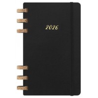AGENDA 2026 TAPA BLANDA 12 MESES ESPIRAL L (13 X 21 CM) NEGRA MOLESKINE DSSPB12MWH3Y26 (Espera 4 dias)