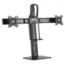 AISENS SOPORTE DE MESA PRO CONTRAPESO GIRA E INCLI PARA 2 MONITORES 6KG NEGRO