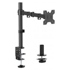 AISENS - SOPORTE DE MESA ECO GIRATORIO E INCLINABLE PARA MONITOR/TV 10KG (3 PIVOTES, 1 BRAZO) DE 17-32, NEGRO
