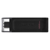 Kingston Technology DataTraveler 70 unidad flash USB 128 GB USB Tipo C 3.2 Gen 1 (3.1 Gen 1) Negro (Espera 4 dias)