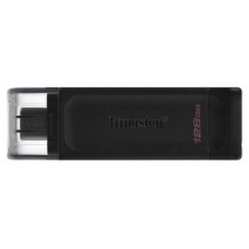 Kingston Technology DataTraveler 70 unidad flash USB 128 GB USB Tipo C 3.2 Gen 1 (3.1 Gen 1) Negro (Espera 4 dias)