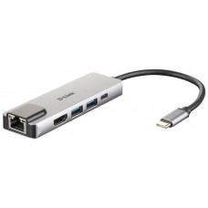 HUB D-LINK DUB-M520 2PTOS USB3.0/1PTO HDMI/1PTO (Espera 4 dias)
