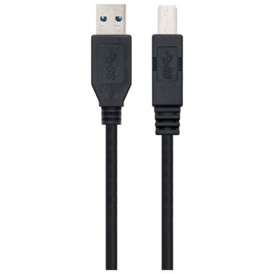 Ewent EW-100203-030-N-P cable USB 3 m USB 3.2 Gen 1 (3.1 Gen 1) USB A Negro (Espera 4 dias)