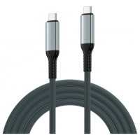CABLE EWENT USB 4 GEN3 TIPO-C/M A TIPO-C/M FABRIC 2M (Espera 4 dias)