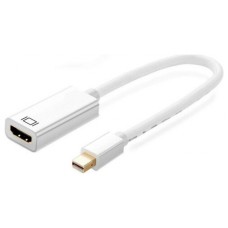 Ewent EC1458 adaptador de cable de vídeo 0,15 m Mini DisplayPort HDMI tipo A (Estándar) Blanco (Espera 4 dias)