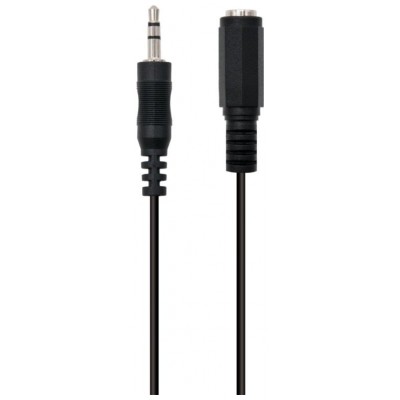 Ewent Cable Audio Estereo 3,5mm/M y 3,5mm/H -3mt