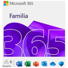 MICROSOFT OEM MICROSOFT 365 FAMILIA 1AÃ‘O