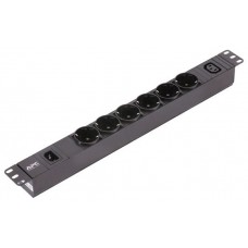 APC EPDU1010B-SCH unidad de distribución de energía (PDU) 7 salidas AC 1U Negro (Espera 4 dias)
