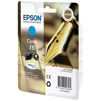 TINTA EPSON C13T16224012 Nº 16 CIAN (Espera 4 dias)