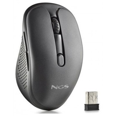 RATON NGS EVO SPOOK 1600DPI INALAMBRICO USB-A NEGRO (Espera 4 dias)