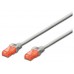 Ewent EW-6U-010 cable de red Gris 1 m Cat6 U/UTP (UTP) (Espera 4 dias)