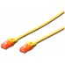 Ewent EW-6U-050 cable de red Amarillo 5 m Cat6 U/UTP (UTP) (Espera 4 dias)