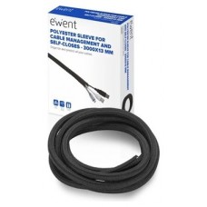Ewent EW1559 organizador de cables Universal Pasacables Negro 1 pieza(s) (Espera 4 dias)