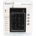 Ewent EW3102 teclado numérico USB PC/servidor Negro (Espera 4 dias)