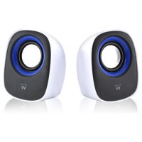 Ewent EW3513 altavoz De 1 vía Negro, Azul, Blanco Alámbrico 5 W (Espera 4 dias)