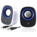 Ewent EW3513 altavoz De 1 vía Negro, Azul, Blanco Alámbrico 5 W (Espera 4 dias)