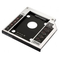 Ewent EW7003 funda para disco duro externo Acrilonitrilo butadieno estireno (ABS), Aluminio Negro, Blanco (Espera 4 dias)