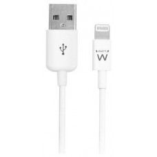 CABLE USB EWENT LIGHTNING- USB-A 2.0M BLANCO (Espera 4 dias)