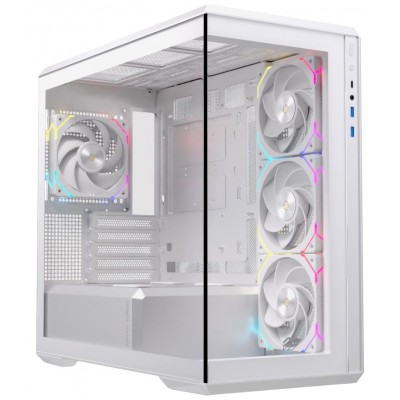CAJA MICRO-ATX SEMITORRE EINAREX ZM800 RGB 4 FANS