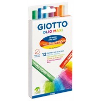 ESTUCHE CON ASA DE 12 BARRAS PINTURA ÓLEO GIOTTO F293400 (Espera 4 dias)