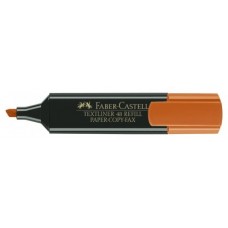 MARCADOR FLUOR TEXTLINER NARANJA FABER CASTELL 154815 (MIN10) (Espera 4 dias)