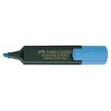 MARCADOR FLUOR TEXTLINER AZUL FABER CASTELL 154851 (MIN10) (Espera 4 dias)