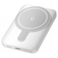 POWER BANK 5000mAh 20W WIRELESS BLANCO VENTION (Espera 4 dias)