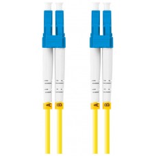 CABLE DE FIBRAOPTICA LANBERG 1M MONO LC/UPC-LC/UPC DUPLEX G657A1 LSZH AMARILL