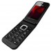 MOVIL SENIOR FP-24BK BLACK AIWA DISENO FLIP DUALSIM