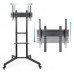 TOOQ SOPORTE SUELO RUEDAS PANTALLAS "RAMSÉS" 37"-70" (Espera 4 dias)